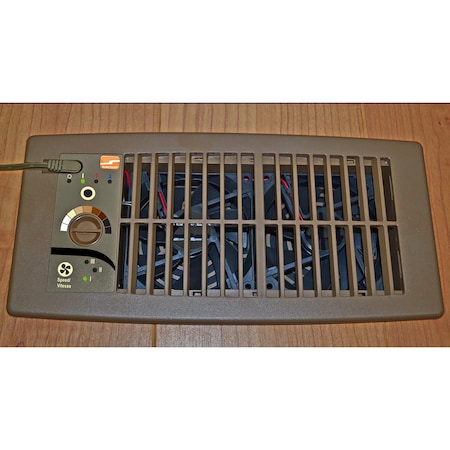 Suncourt Flush Fit Register Booster Fan - Brown HC500-B